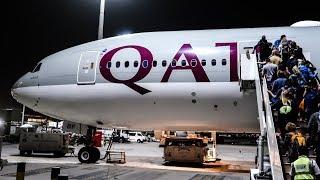 16 HOURS in ECONOMY CLASS | Qatar Airways | Boeing 777-200LR | Doha - Auckland