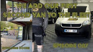 WE GET A SECOND VAN!, BIFOLDING DOORS GET INSTALLED!