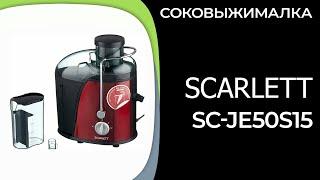 Соковыжималка Scarlett SC-JE50S15