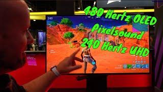 240/480 Hertz UHD OLED Monitor gesichtet bei LG - 32GS95UX-B Dual Mode | Gamescom 2024