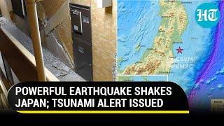 Tsunami warning as powerful 7.3 magnitude earthquake jolts Japan; Millions without electricity