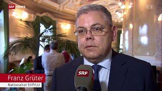 Alt Bundesrat Ueli Maurers Beziehung zu China - SRF 10vor10 Beitrag