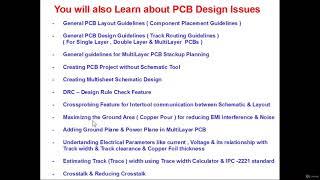 PCB Design +PCB For MicroController System + MultiLayer PCB - learn Design Tools