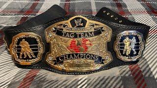 Real WWE World Tag Team Championship made by J-Mar aka Joe Marshall