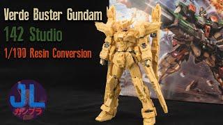 MG Verde Buster Gundam Resin Conversion 142 Studio Unboxing & Test Fit | Custom Gunpla Painting