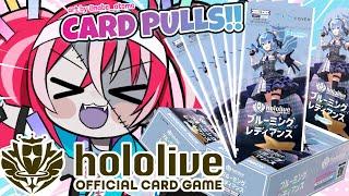 【hololive Official Card Game UNBOXING】HANDCAM: CAN WE PULL SOME RARE CARDS???【Kureiji Ollie】