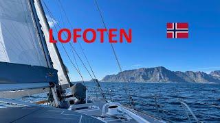 Sailing Lofoten, anchoring at the tip  Ep 33