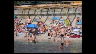 beach Koktebel Crimea Ukraine (пляжи Коктебеля Крым Украина)