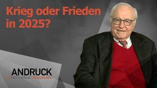 Krieg oder Frieden in 2025? - Andruck der Pressetalk