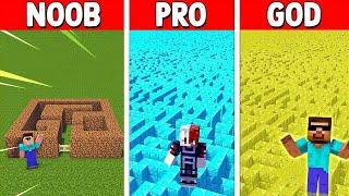 NOOB vs PRO - SECRET MAZE CHALLENGE in Minecraft