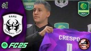 Rans FC Career Mode #1 I FC25 I Hernan Crespo bergabung bersama Rans FC