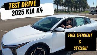 2025 Kia K4 Test Drive | Compact Sedan with Unbeatable Fuel Efficiency