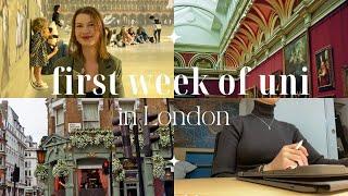 london uni vlog ️ moving to uni, freshers week, cafes