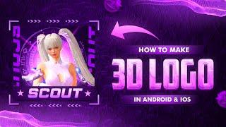 How to Make New X-SUIT 3d Logo in Android  | How to Make 3d Gaming logo in Mobile | Mormoris X Suit