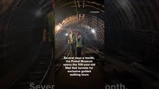 Exploring London's hidden underground Mail Rail tunnels