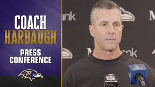 John Harbaugh on Losing to the Steelers in Week 11 | Baltimore Ravens