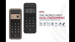 EPIC 5G 24K GOLD SMART DIGITAL DOOR LOCK INSTALLATION