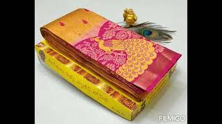 Kanchipuram Pure Bridal Silk Sarees @ Vaibhav Collections  l pattu sarees l Latest collections 2022