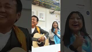 Dharan Mayor Harka Sampang Viral song Guithe  #harka_sampang #harkasampang #dharanmayor #shorts