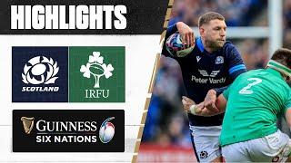 HIGHLIGHTS | 󠁧󠁢󠁳󠁣󠁴󠁿 Scotland v Ireland ️ | 2023 Guinness Six Nations