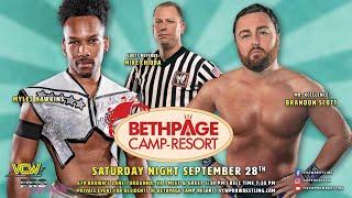 Brandon Scott vs. Myles Hawkins | Special Guest Referee: Mike Chioda