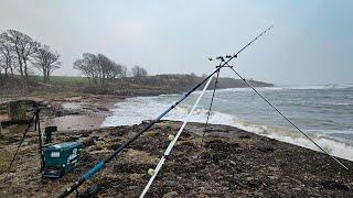 Stormy Northumberland Cod Session