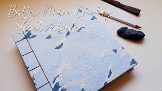 Bitter Melon Bindery Sketchbook Unboxing | A Simple Plan and a Gouache Painting