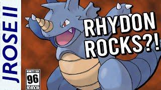 Is Rhydon the first GOOD Rock Pokemon in Red/Blue?