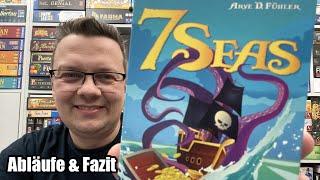 7 Seas (ABACUSSPIELE) - Kartenspiel trifft auf Piratenspiel - ab 7 Jahren