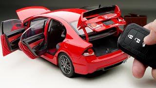 Unboxing of Most Realistic Honda Civic Type R 1:18  Scale Diecast Model Car