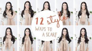 12 Ways To Tie A Scarf