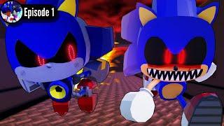 Metal Sonic IS SO MUCH FUN! (Animation + Gameplay) Sonic.exe The Disaster - ROBLOX