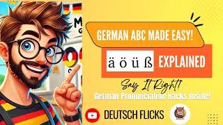 #3 German Alphabet & Pronunciations  | Master A1 Basics Fast!