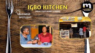 Naija Interview | Business | Igbo Kitchen - Chidalu Restaurant and Drinks