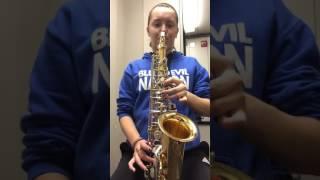 G Major Scale - Saxophone