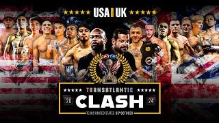 TRANSATLANTIC CLASH LIVE & EXCLUSIVE BOXING | talkSPORT Boxing x Fightzone