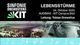 Konzert Sinfonieorchester des KIT - LEBENSSTÜRME