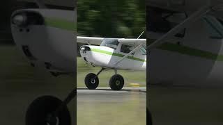 #Cessna 15O #taildragger #gravel  #runway #32 #alaska #2023 #lake #hood #airport #aviation #airplane