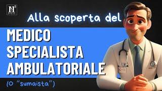 Il #medico SPECIALISTA AMBULATORIALE (o "sumaista")