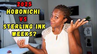 Is the Hobonichi Weeks or Sterling Ink Weeks Better? 2025 Planners