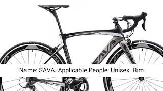 SAVA Road Bike 700C Carbon Road Bike T700 Carbon Frame+fork Bicycle Road Speed Bike Racing