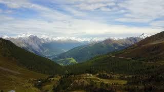 Foscagno pass - Italy Alps - Drone 4K