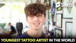 Youngest Tattoo Artist in the World  #60