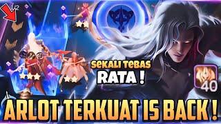 ARLOT TITAN MODE SATISFYING IS BACK  COMBO MAGIC CHESS MLBB TERKUAT 2025