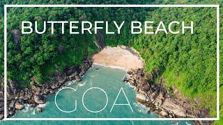 BUTTERFLY BEACH // HIDDEN GEM OF GOA // CINEMATIC 2.7K