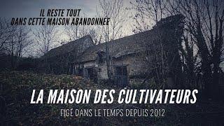 J'ai exploré la MAISON ABANDONNÉE d'un couple de CULTIVATEURS, figée dans le temps depuis 2012.