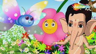 Titli Udi Rhyme With Bal Ganesh & More Baby Rhymes | Shemaroo Kids Telugu