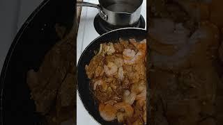 Curry beef and shrimp Caribbean recipe! fire!