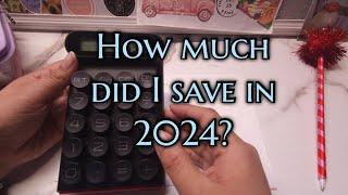 Another year another total || How much did I save in 2024?