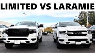 2021 Ram 1500 Limited Night Edition Vs 2021 Ram 1500 Laramie: Is The Limited Worth The Extra Money?